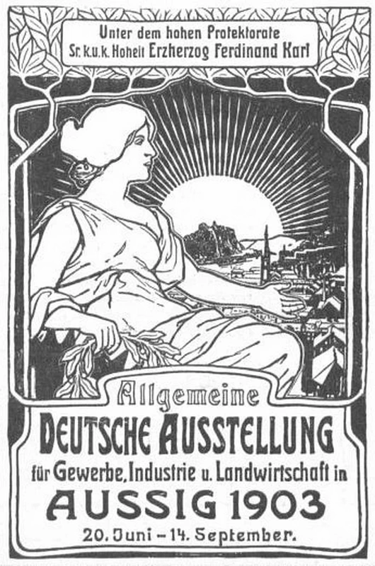 Alfons Mucha - Ausstellung 1903